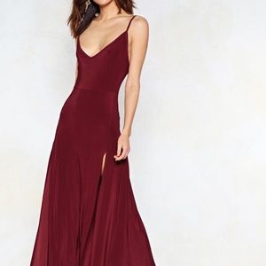 NWT Nasty Gal Maxi Dress